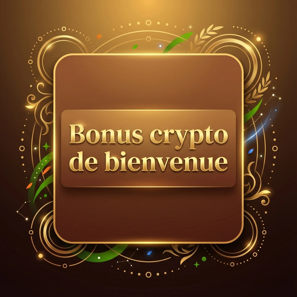 Bonus crypto de bienvenue Bonus crypto de bienvenue
