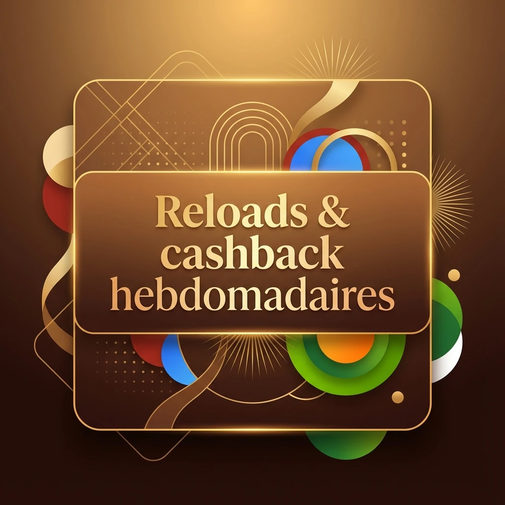 Reloads & cashback hebdomadaires Reloads & cashback hebdomadaires
